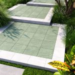 Плитка на терасу зелена