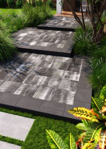 Плитка на терасу дизайн Антрацит