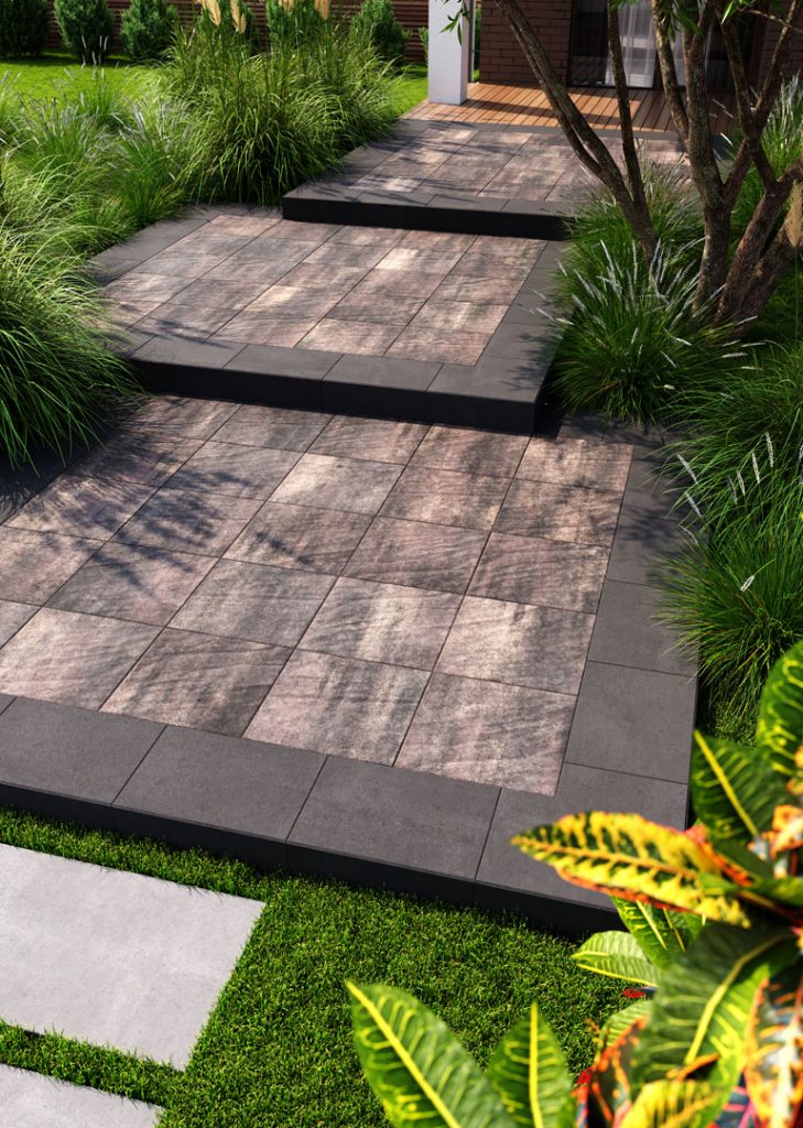 Плитка на терасу дизайн Кобальт