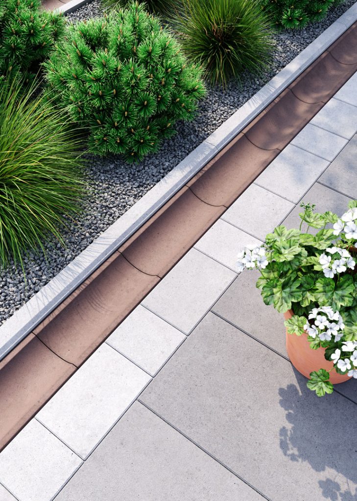 Жолоб водостічний коричневий