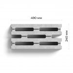 Блок стіновий з керамзиту – Фото #1