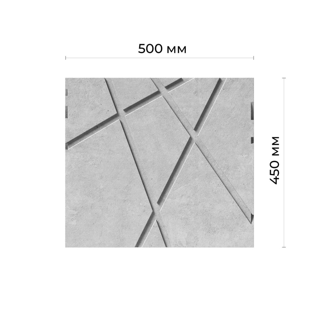 Кашпо з бетону Товер