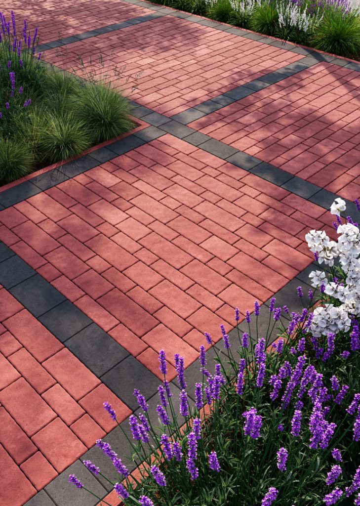 Бруківка Кастелло червона