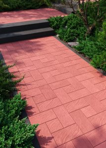 Бруківка Носталіт червона