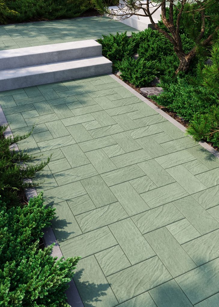 Бруківка Носталіт зелена