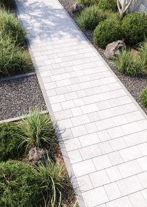 Тротуарна плитка Новатор біла