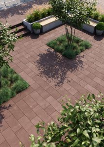 Бруківка преміум 8 коричнева