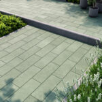 Покриття для тераси, плитка зелена