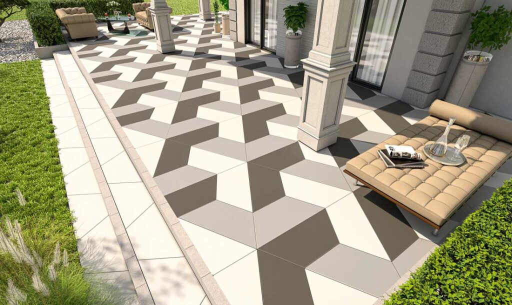 Плитка Парма -Варіанти реалізації