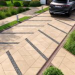 Сучасна бруківка плитка Парма бежева