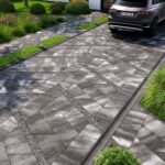 Сучасна бруківка плитка Парма антрацит