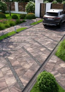 Сучасна бруківка плитка Парма кобальт