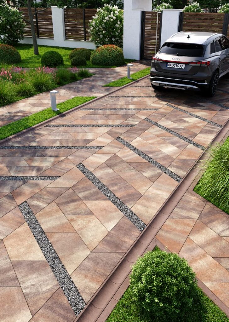 Сучасна бруківка плитка Парма Пісковий