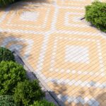 Бруківка Мозайїка колір Бежевий