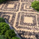 Бруківка Мозайїка колір Клінкер