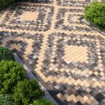 Бруківка Мозайїка колір Шоколад