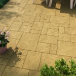 Тротуарна плитка Пасаж 6 см колір Жовто-гірчичний