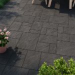 Тротуарна плитка Пасаж 6 см колір Чорний