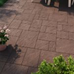 Тротуарна плитка Пасаж 6 см колір Коричневий