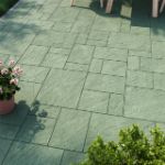 Тротуарна плитка Пасаж 6 см колір Зелений