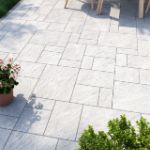 Тротуарна плитка Пасаж 6 см колір Білий