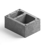 Бетонний вентиляційний канал 2 отвори Розміри: 550*300*250