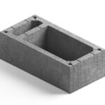 Бетонний вентиляційний канал 2 отвори Розміри: 800*400*250