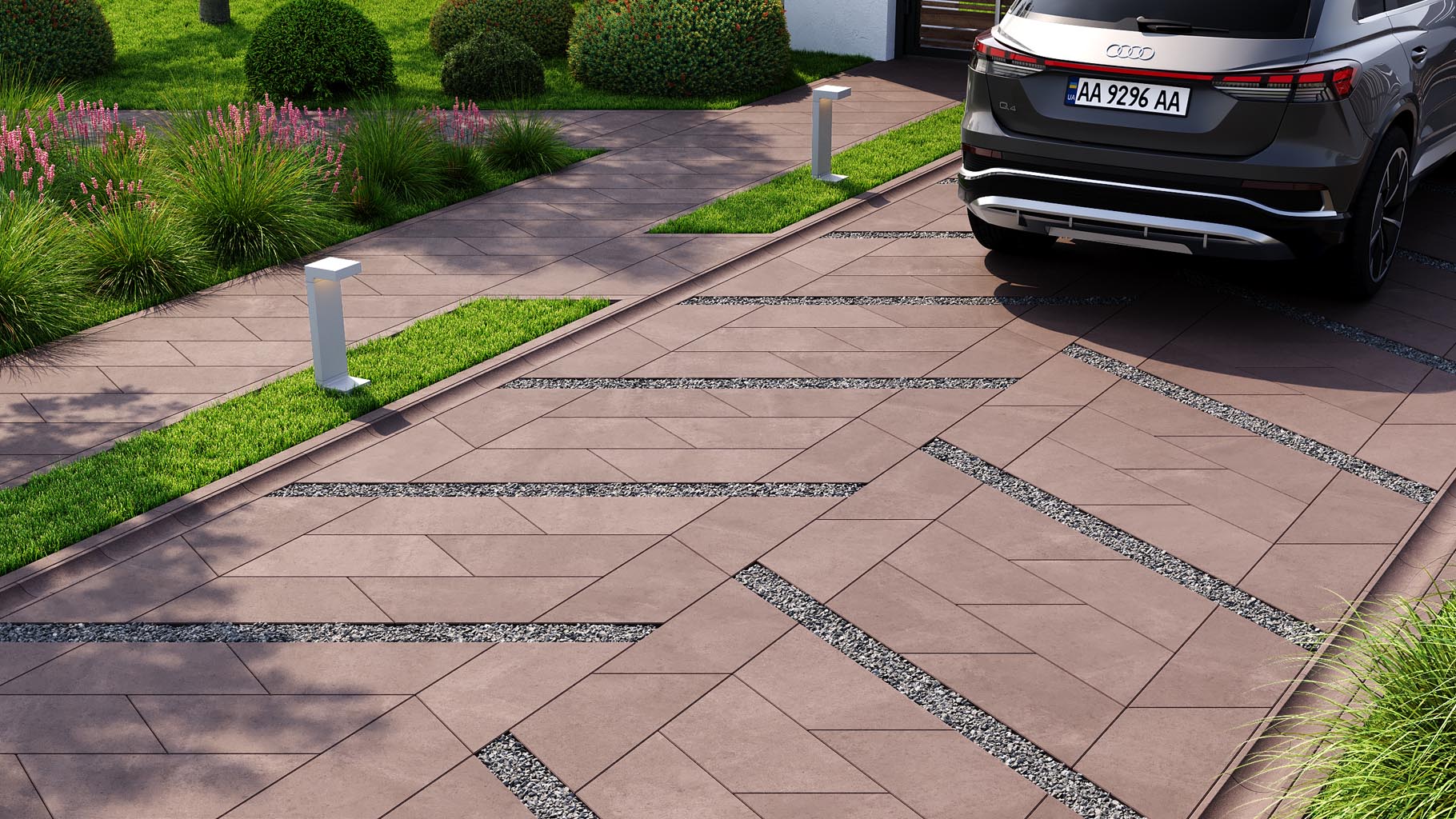 Тротуарна плитка Парма в 3-D