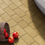 Бруківка Романо 8 см Колір Жовто-гірчичний